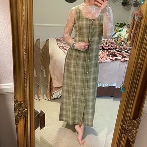 Vintage green dress